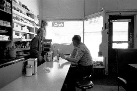 George (Owner) 1977 Corner Confectionary - 25th Street and 3rd Ave, Saskatoon, SK