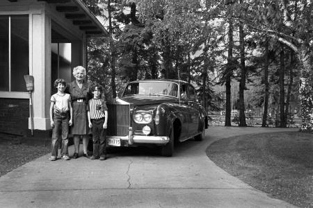 1977 Mrs. Baltzan and grandsons, Saskatoon, SK