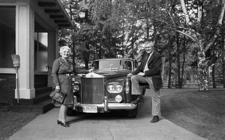 Mrs. Baltzan
 and Chauffeur 1977  Saskatoon, SK