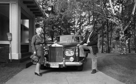 Mrs. Baltzan
 and Chauffeur 1977  Saskatoon, SK