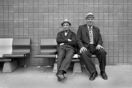 1976 Bus Stop 100 Block 3rd Ave South, Saskatoon, SJK