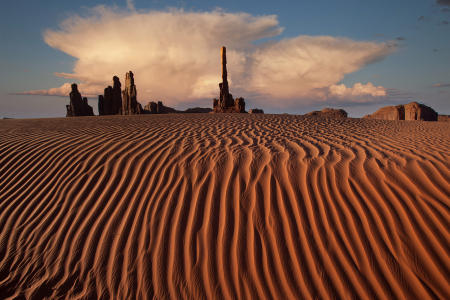 "Totem Pole"  Monument Valley, AZ