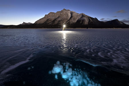 Abraham Lake, Ice Bubbles
