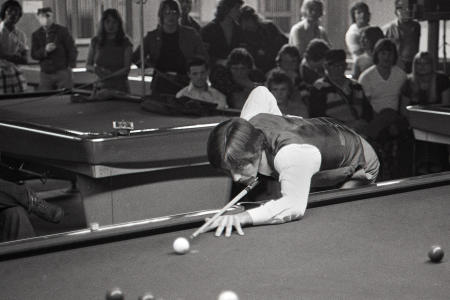 1977 Cliff Thorburn World Champion Riversdale Billiards 20th Street and Ave E  Saskatoon, SK